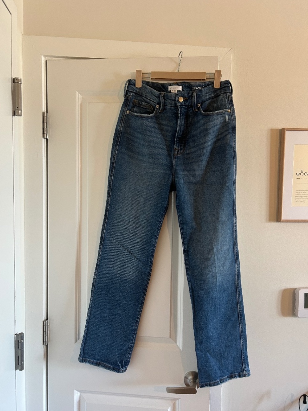 Good American Good Curve Straight Jean 6/28